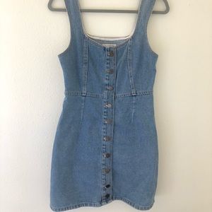 UO denim dress